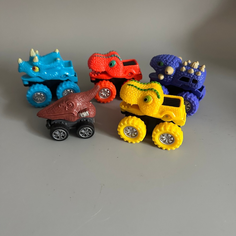 Spark Create Imagine Dinosaur Monster Truck Toy Set 5 Pack Multi Color
